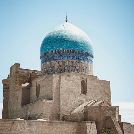 Architecture in Bukhara, Uzbekistan